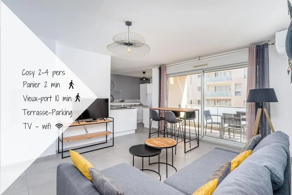 Panier, Major, Appartement De 47 M2, Parking Et Terrasse Marseille